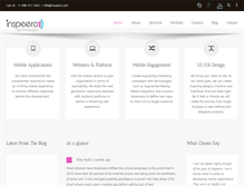 Tablet Screenshot of inspeero.com